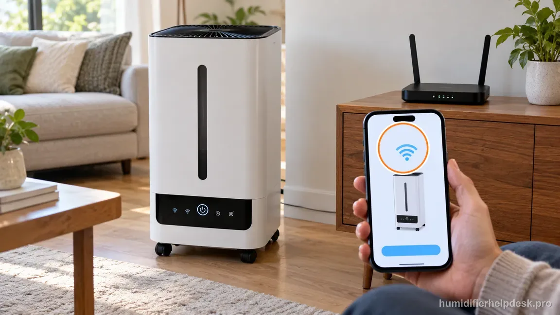 The powered Superior 6000S stands beside a new router as the phone begins a generic Wi-Fi reconfiguration flow.